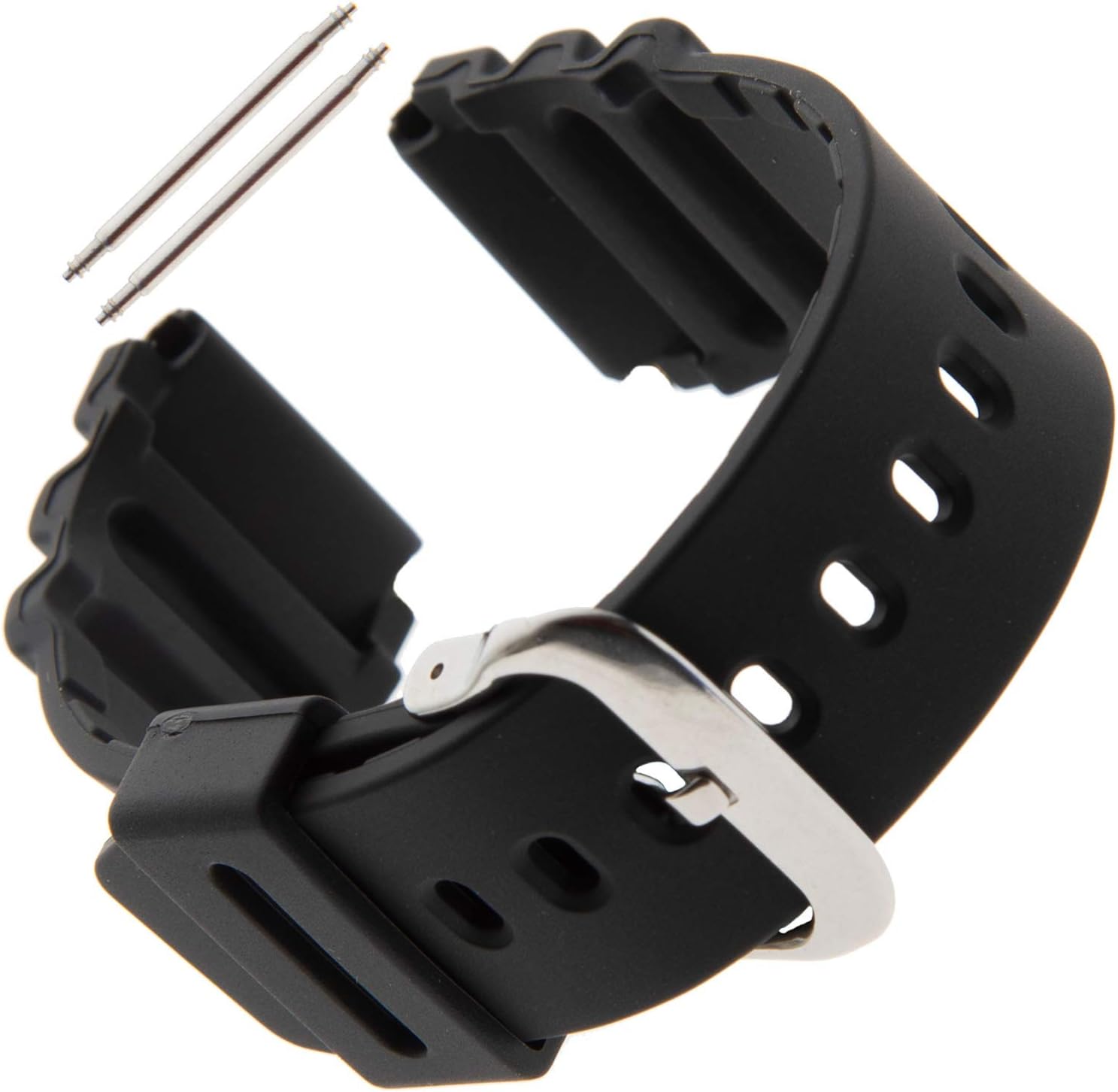22mm Long Polyurethane Watch Strap 017275-7, fits Casio watches, fits Seiko watches