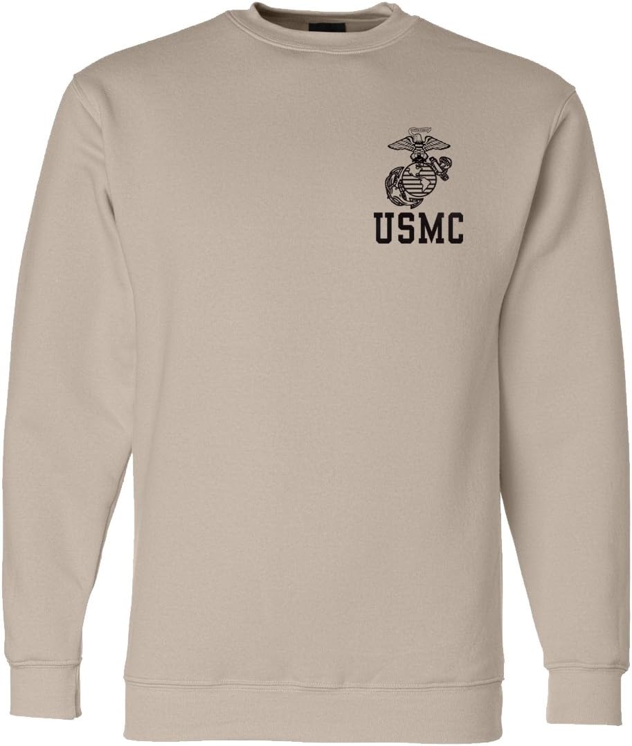 Eagle Globe and Anchor USMC Crew Neck Sweatshirt