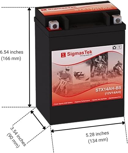 Miniatura 2 de Yamaha 250CC YFM 250 Bear Tracker, reemplazo de batería ATV 1999-2004