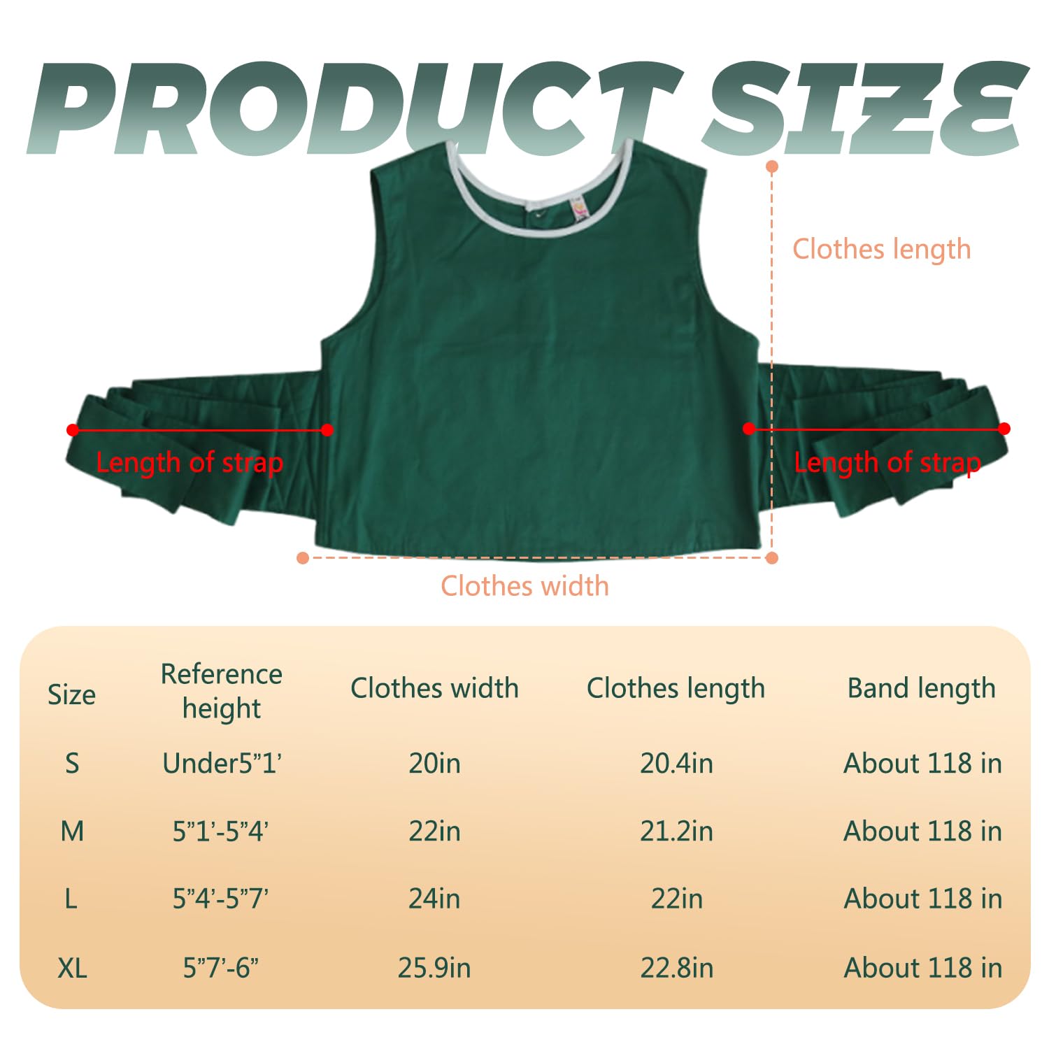 BOYUDZLTD Vest Restraint with Safety Straps, Anti-Slip Bed & Wheelchair Restraint for Seniors, Dementia Patients, Adjustable Safety Vest for Fall Prevention & Elderly Care (Small)