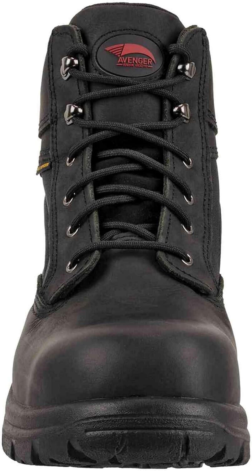 Avenger Work Boots Specialty A7227 Men's Steel Toe EH Waterproof Work Boots
