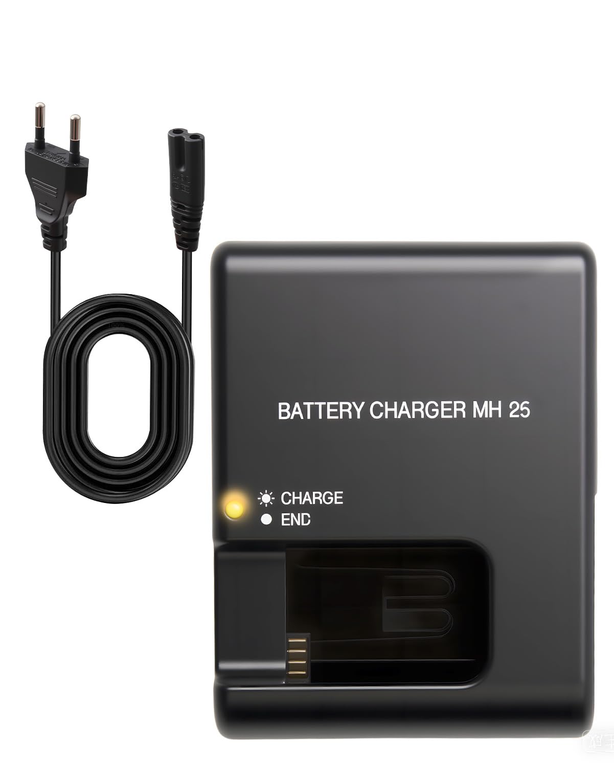 Caricabatterie MH-25/25a per batteria Nikon EN-EL15 EL15a EL15b EL15c compatibile con fotocamera Nikon D500 D600 D610 D750 D780 D800 D810 D850 D7000 D7100 D7200 Coolpix Z5 Z6 Z7 Z8 V1
