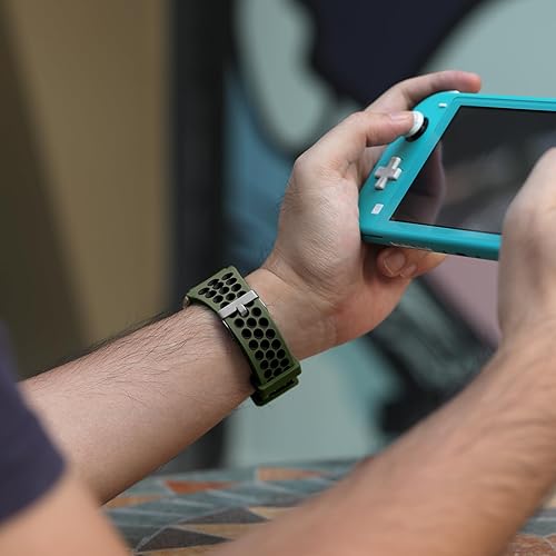 Miniatura 4 de Lerobo Compatible con Samsung Galaxy Watch Band de 1.811 pulgadasGear S3 Frontier Classic Watch BandsGalaxy Watch 3 bandas de 1.772 in 0.866 in,