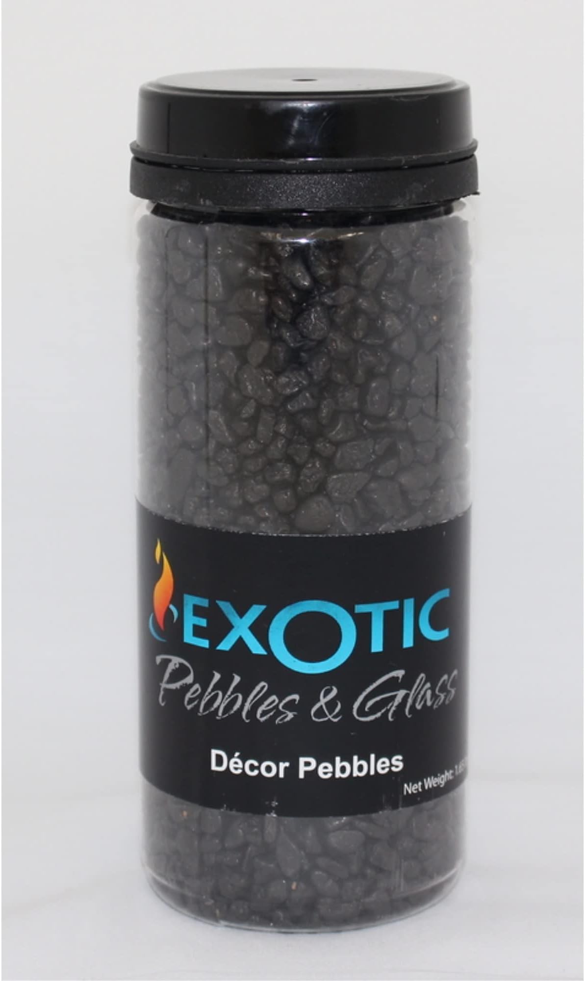 Black Pebbles Deco Jar - 1.5 lb