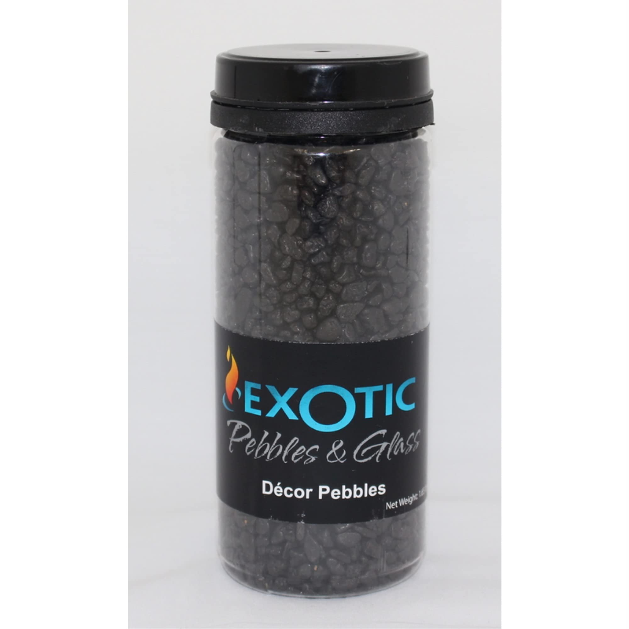 Black Pebbles Deco Jar - 1.5 lb