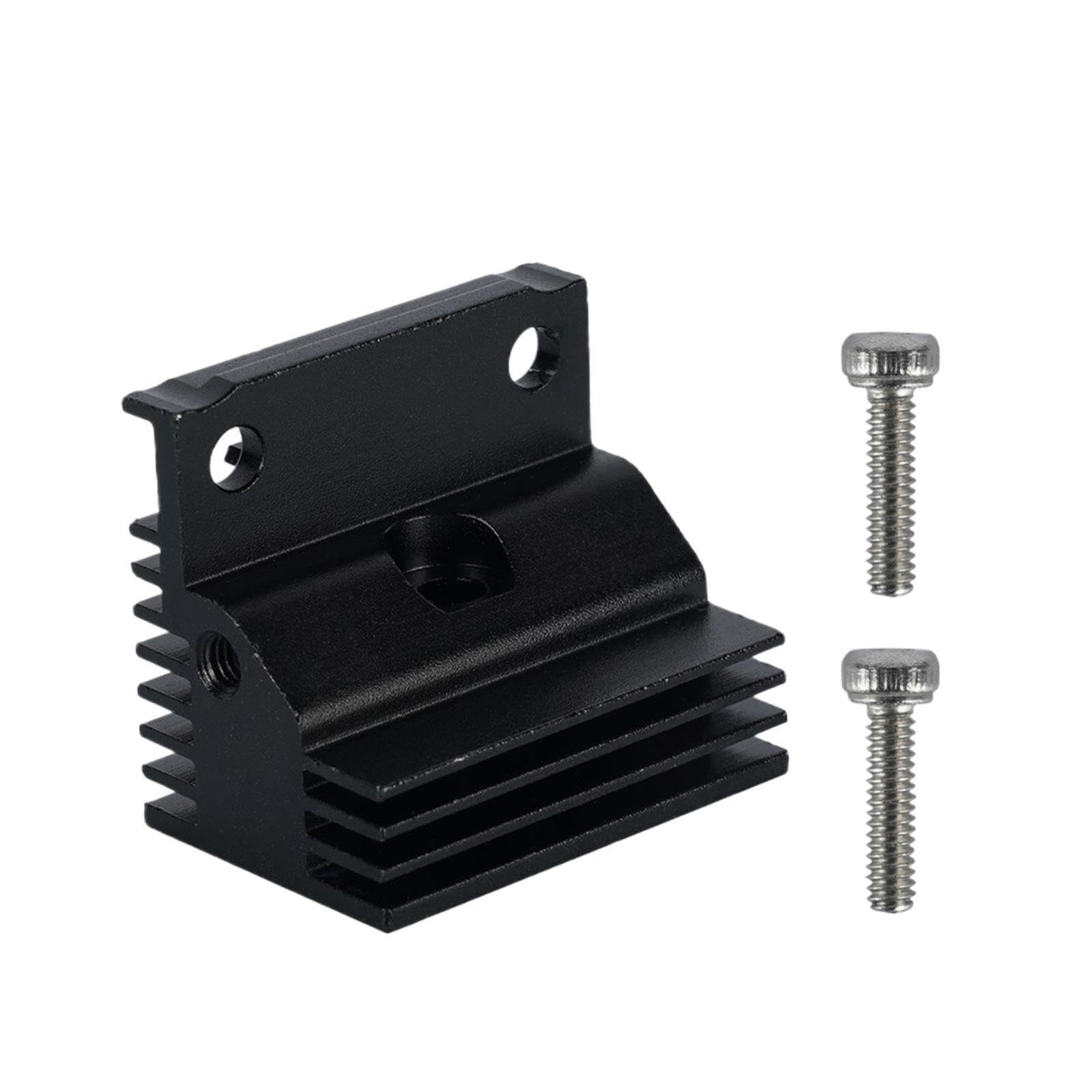 Black Aluminum Heatsink For K1C Hot End 3D Printer Cooling