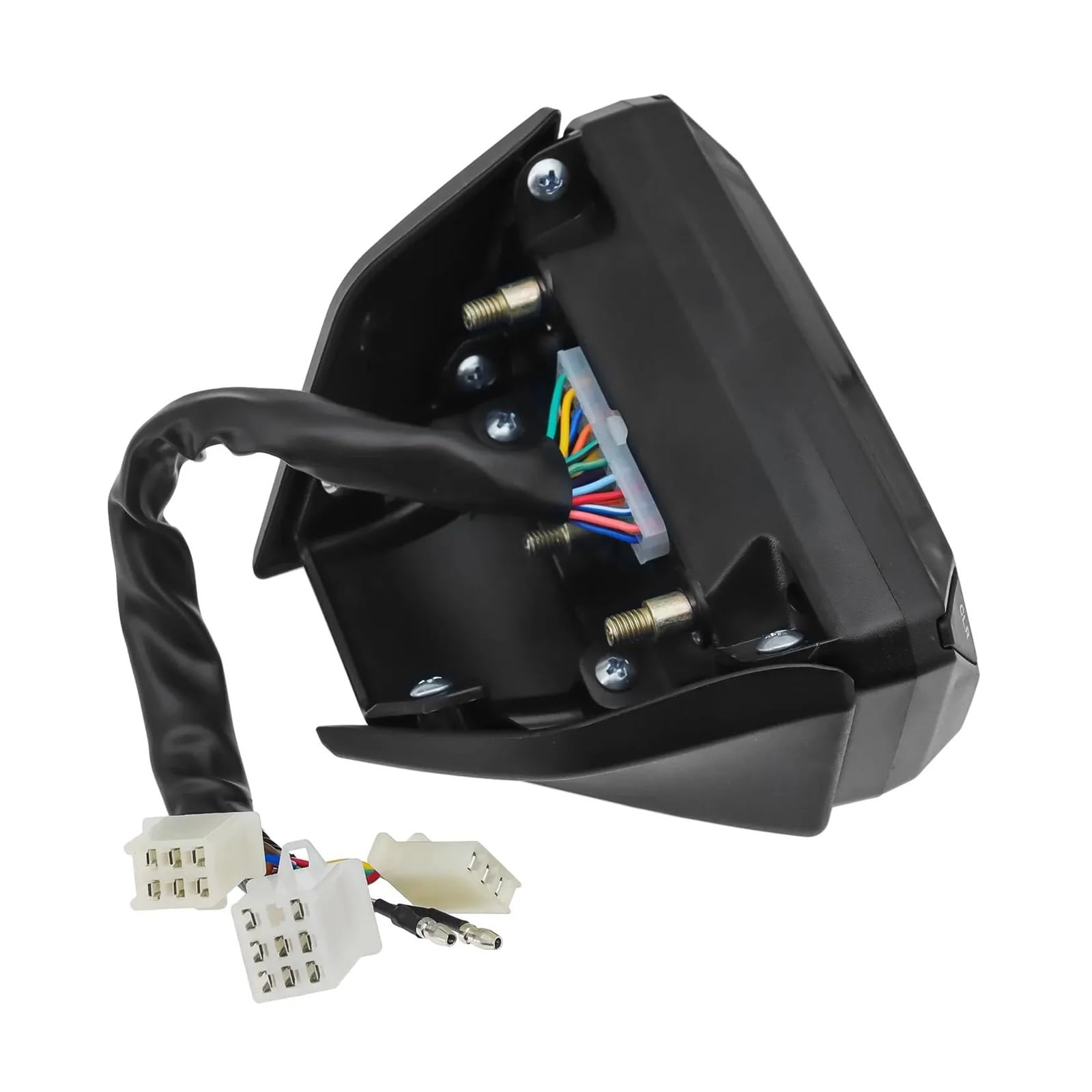 Contagiri contachilometri Accessori Per Motociclette Tachimetro LED Universale Contachilometri Digitale Retroilluminato Contagiri Per Motori 1,2,4 Cilindri