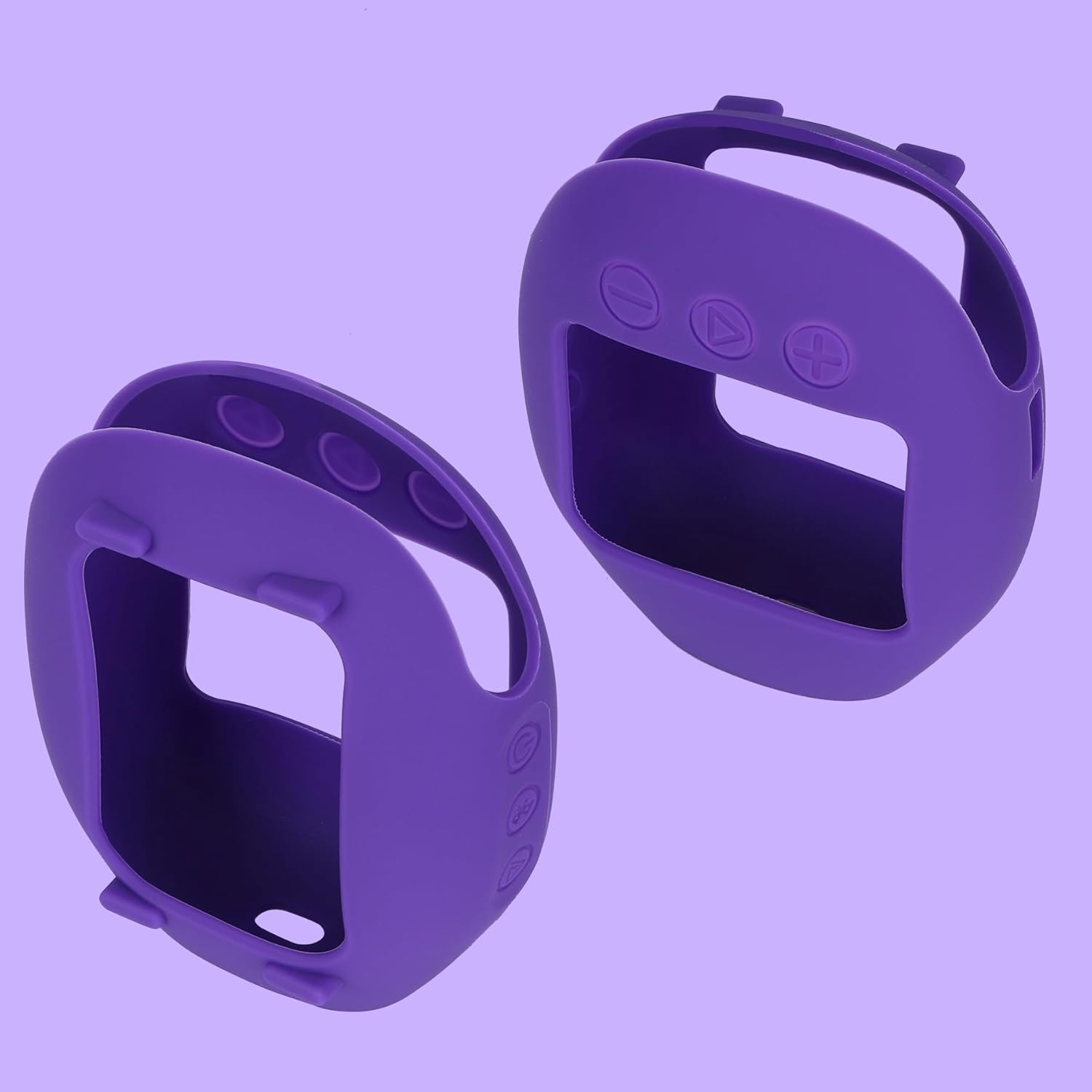 Silicone Cover Compatible with JBL Clip 5 Portable Speaker (Purple Cover) - Image 3