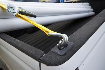 Keeper - 2 x 16' Heavy Duty Ratchet Tie-Down with Double J-Hooks - 3,333 lbs. Working Load Limit and 10,000 lbs. Break Strength