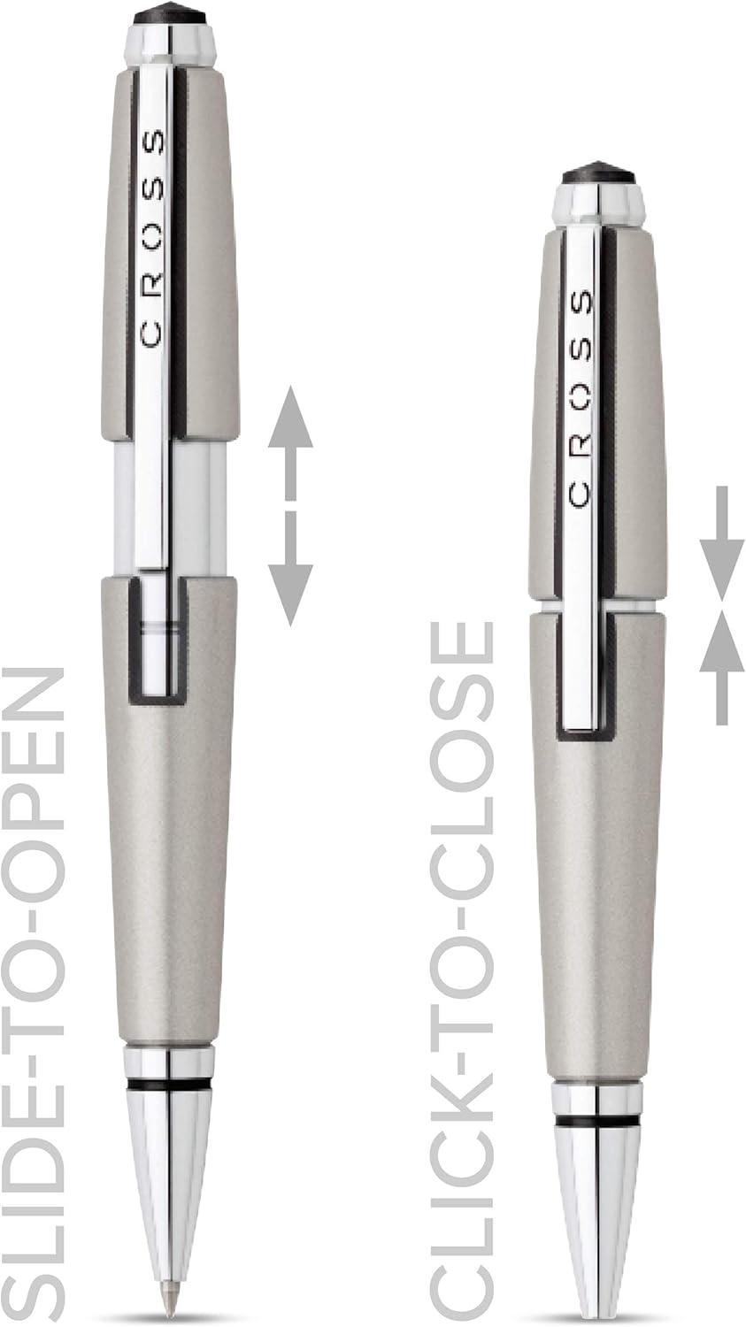 Cross Edge Titanium Blast Rollerball Pen - AT0555-5