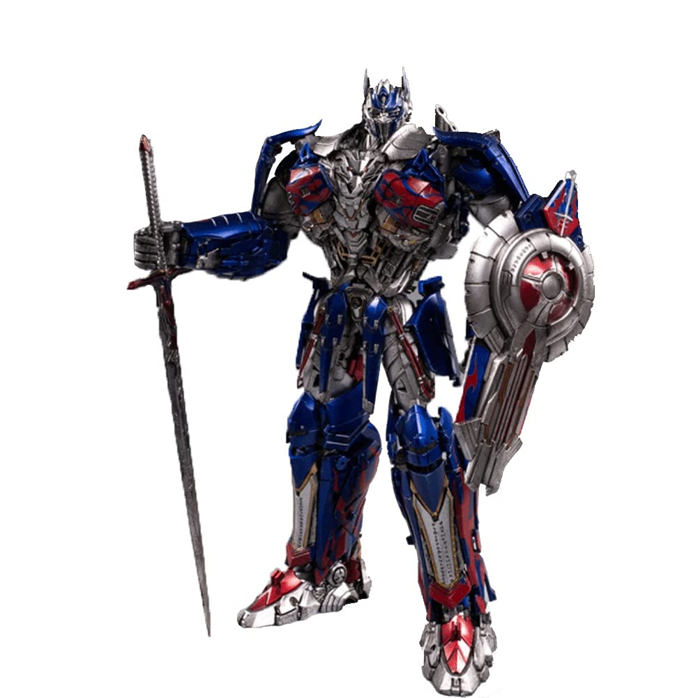 TANGMUER KO Version The Last Knight Movie Optimus Prime Autobot Action Figure, Age14 +, JIUUY
