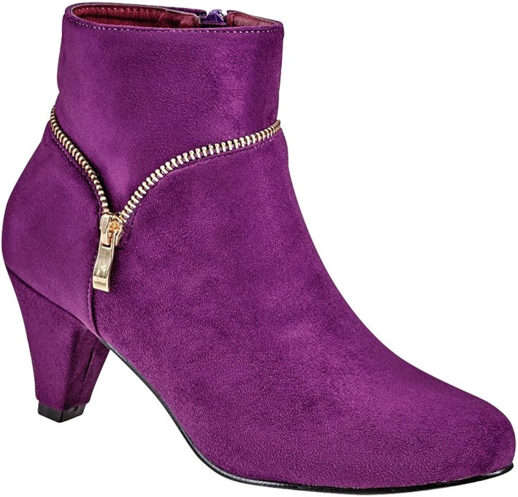 ankle boots 2 inch heel