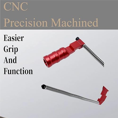 Miniatura 3 de 10-22 Mango de aluminio anodizado rojo