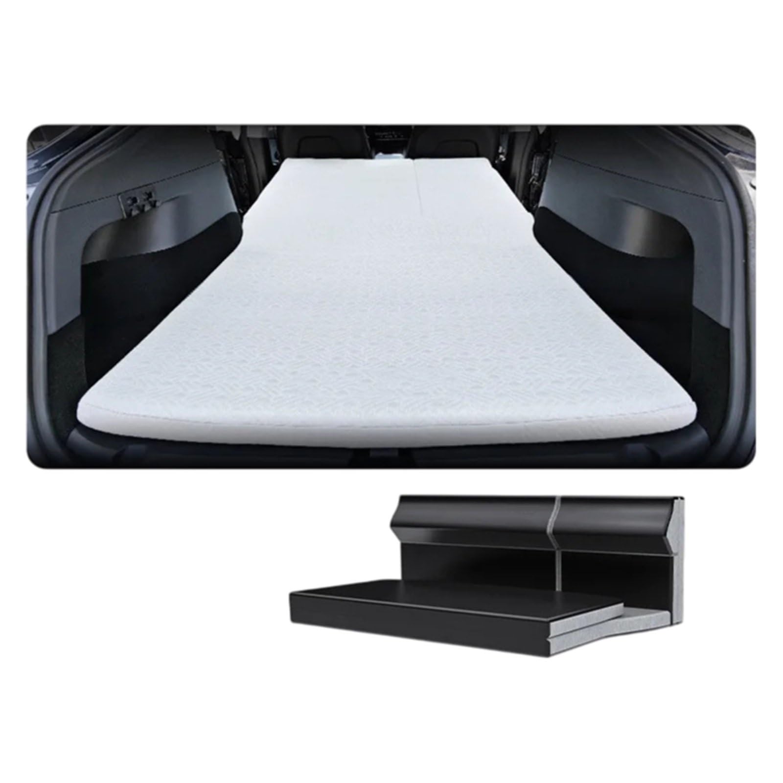Letto Gonfiabile per Auto Adatto Per Tesla Materasso Da Campeggio, Cuscino Pieghevole In Memory Foam Per Accessori Per Bagagliaio Dell'auto(Y 21-24 Comfort)