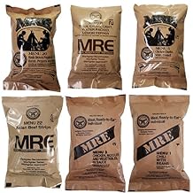 Western Frontier Ultimate MRE, Pack Date Printed on Every Meal - Meal-Ready-to-Eat. Inspected Certified Genuine Mil Surplus. 6-Pack