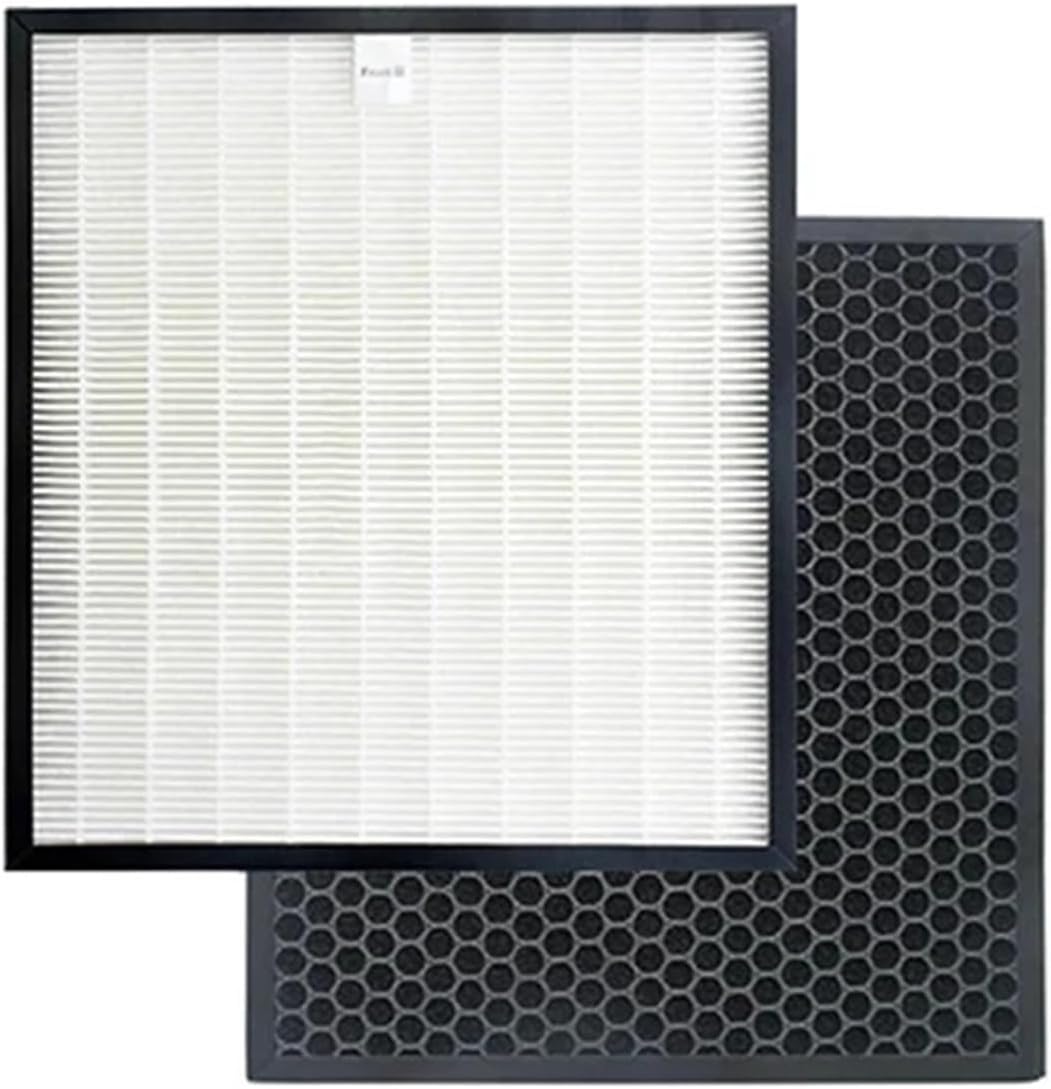 IYZPCTMC HEPA and Activated Carbon filters side by side
