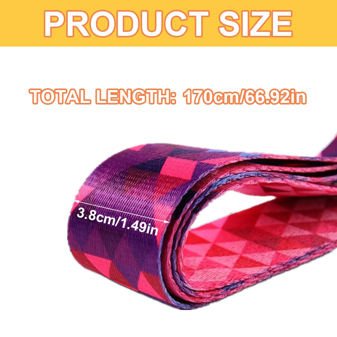 Correas para esterillas de yoga Correas para los hombros de la esterilla de yoga, correas para los hombros de la esterilla de yoga, adecuadas para yoga, pilates, aeróbicos (2 piezas)