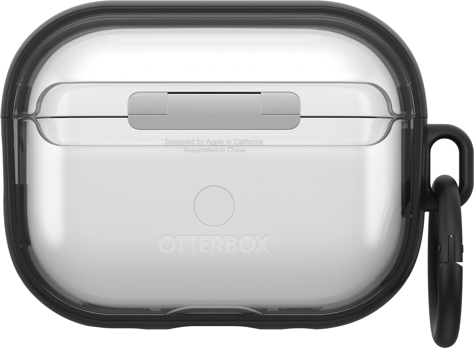 OtterBox Clear Series Etui na słuchawki AirPods Pro (Pro 2), Odporny na wstrząsy i upadki, bardzo cienki, odporny na zarysowania futerał ochronny z karabińczykiem na Apple AirPods, Paris