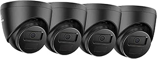 SANNCE 1080p Wired Home Security Camera with EXIR Night Vision, IP66 Waterproof for Outdoor Indoor Video Surveillance 4Pcs
