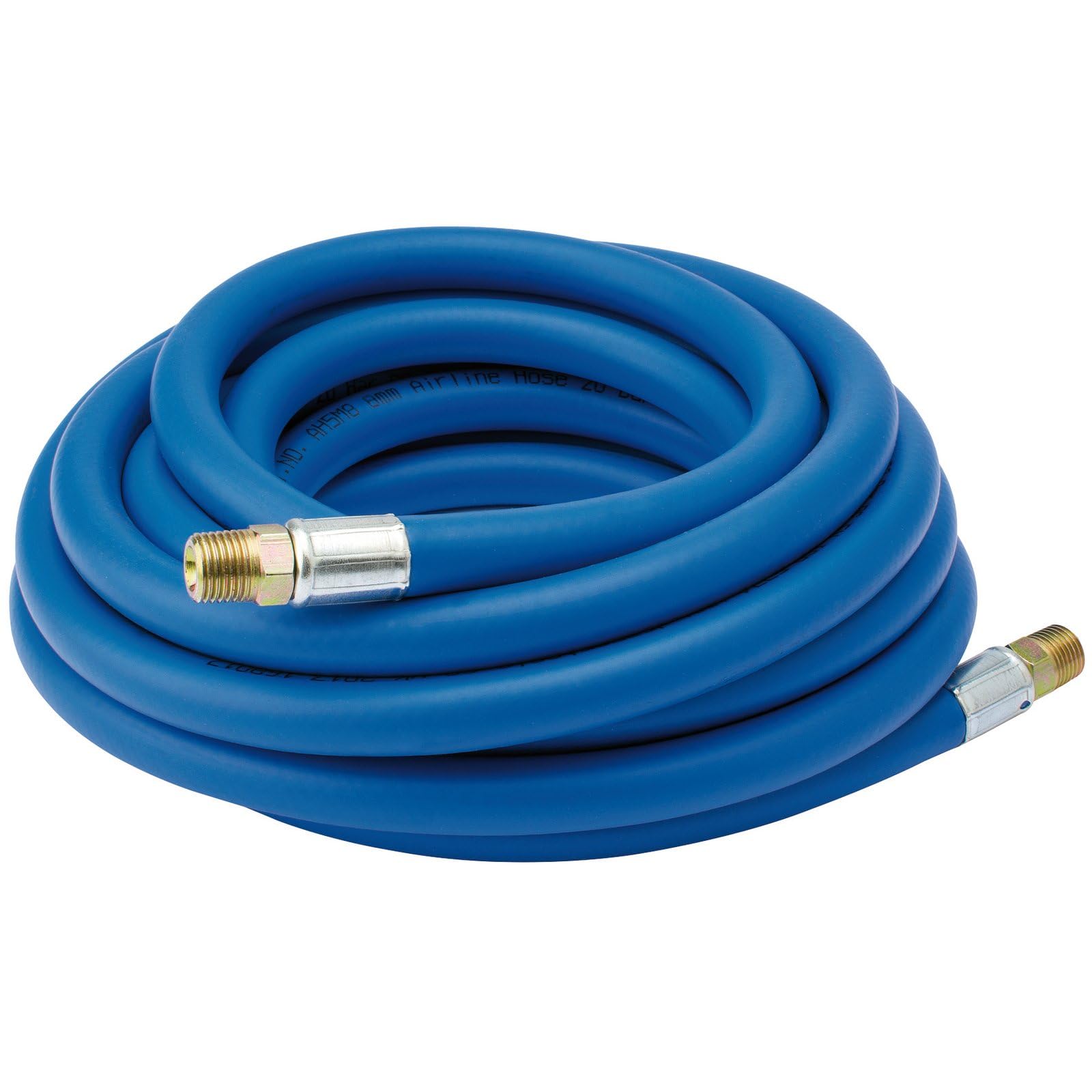 Tuyau d'air BSP Draper 8 mm bleu pour l'atelier et le garage