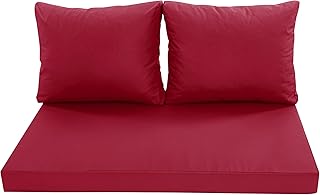 12 Patio Backyard Ideas for Comfortable Functional Outdoor Living 4 Outdoor Loveseat Cushions for Patio Furniture, Waterproof Weather & Fade...