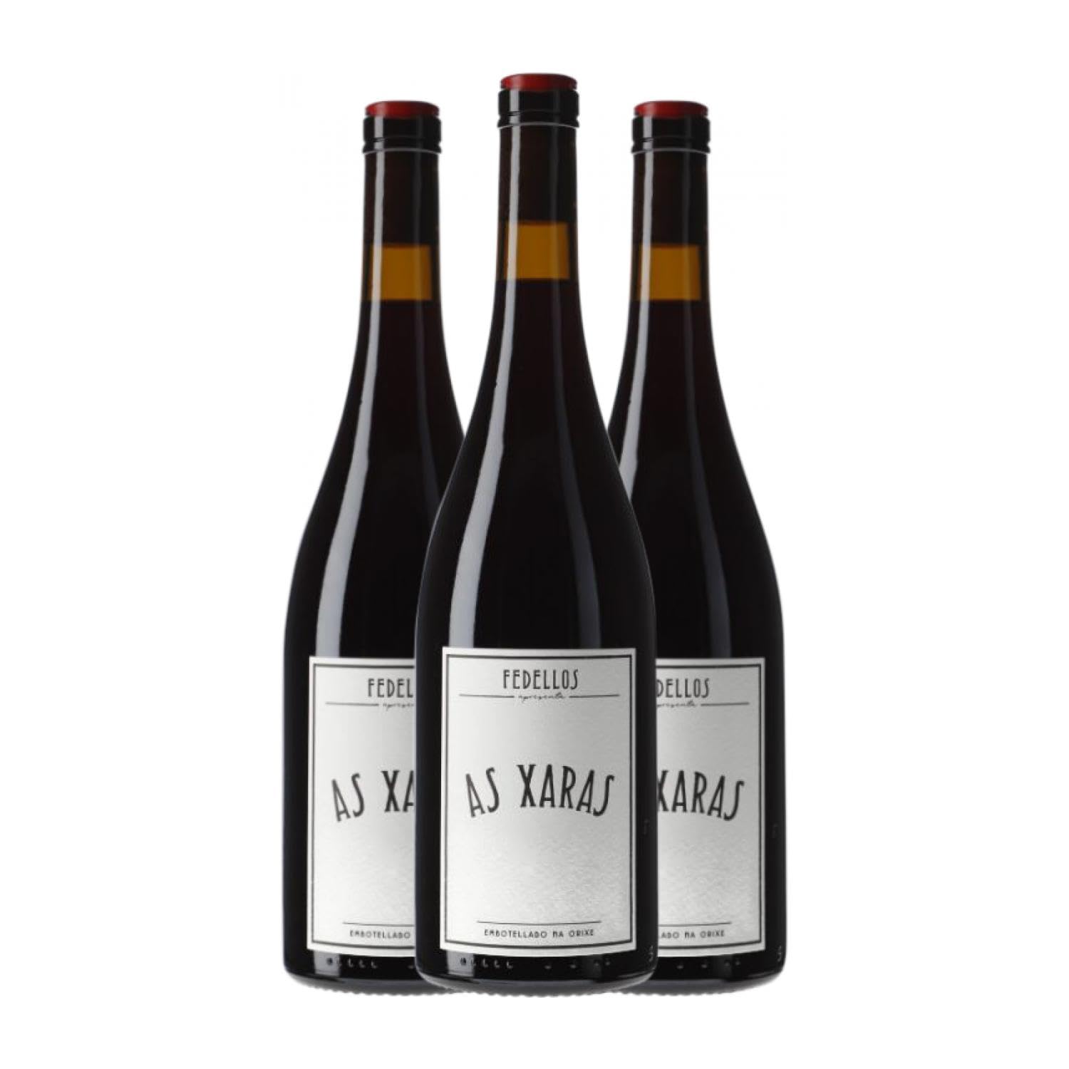 Fedellos do Couto As Xaras Mencía Ribeira Sacra 75 cl Vino tinto (Caja de 3 Botellas de 75 cl)