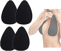 GelKornva 2 Pairs Invisible Breast Lift Tape - Waterproof Adhesive Sticky Push Up Bra for A-E Cup Large Breasts