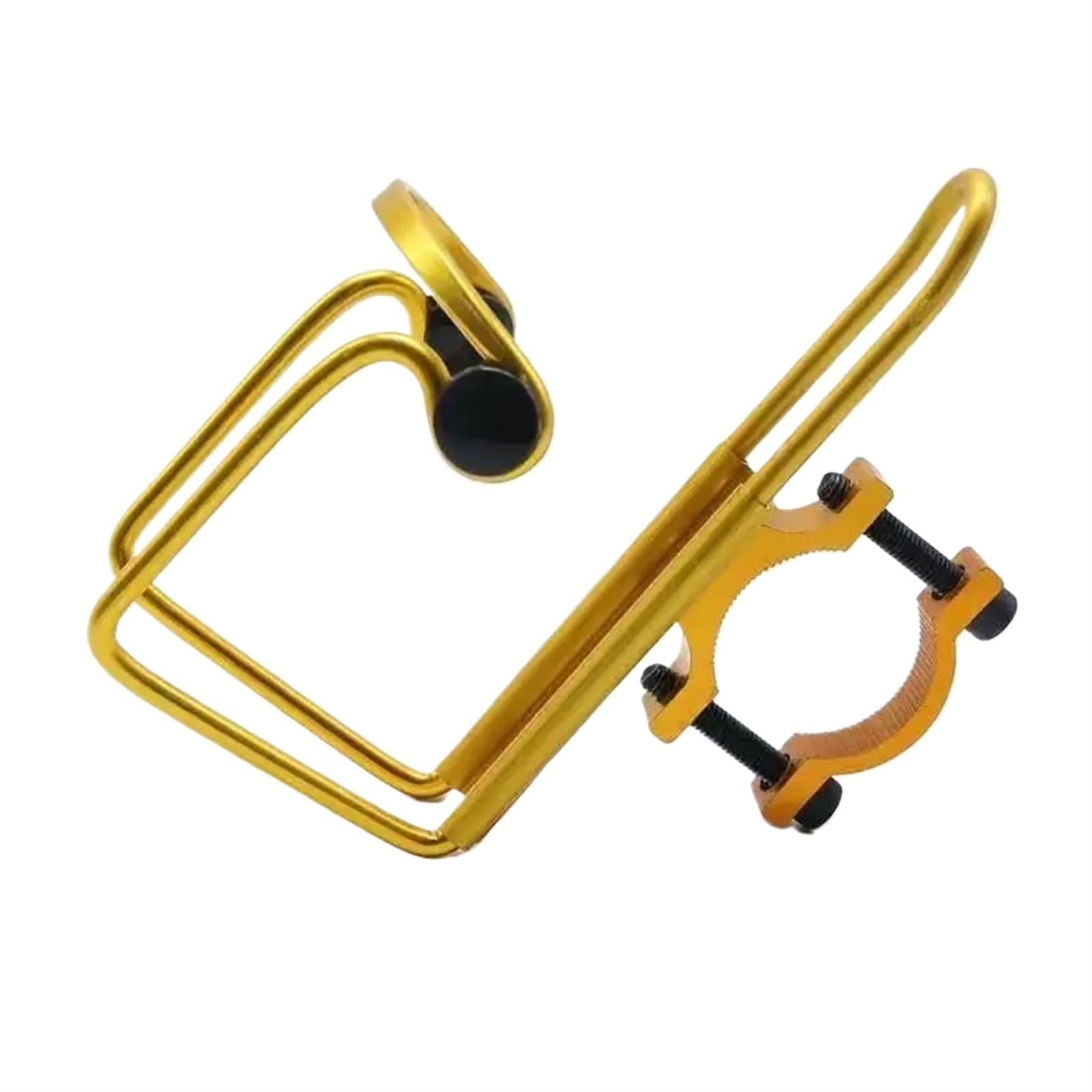 LKLNCXC Bottle Cages Motorcycle Stainless Steel Drink Cup Holder Beverage Water Bottle Stand For MT 07 1 Pieces(Gold)