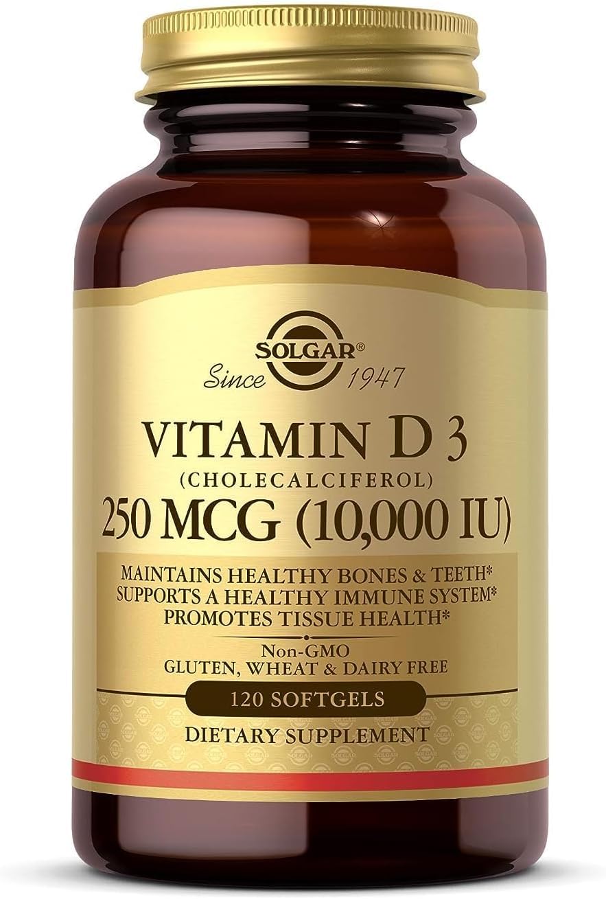 S.olgar Vitamin D3 (Cholecalciferol)), 100 Softgels - Helps Maintain Healthy Bones & Teeth - Immune System Support - Non GMO, Gluten/Dairy Free (B0D4HT5BZH) Amazon Price History, Amazon Price Tracker