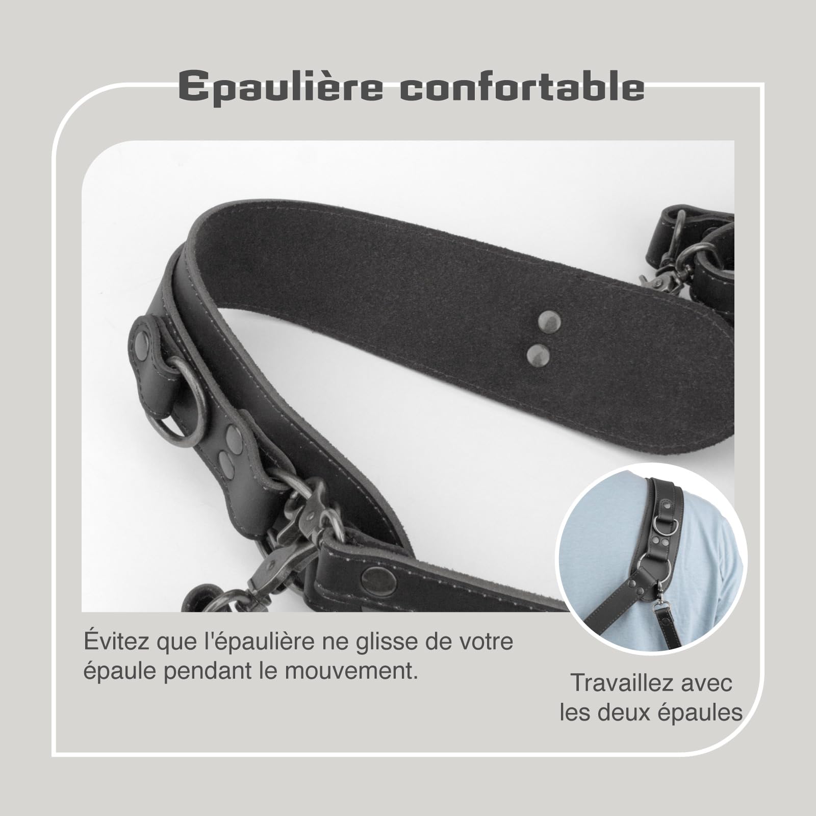 Sangle Appareil Photo pour 1 Appareil,Harnais Appareil Photo