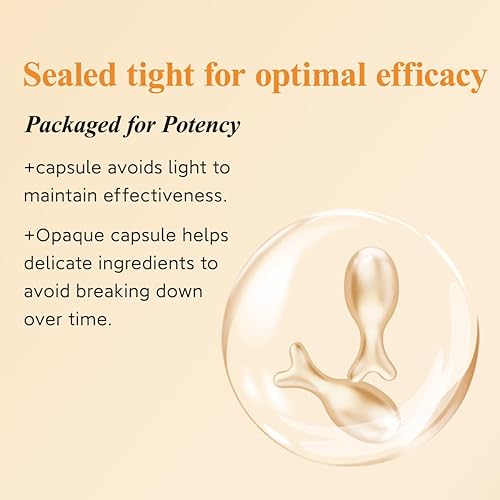 Miniatura 8 de HKH Juego de cápsulas de suero de vitamina C  96 piezas VC para la mañana, suero facial antienvejecimiento y antiarrugas, líneas finas suaves,