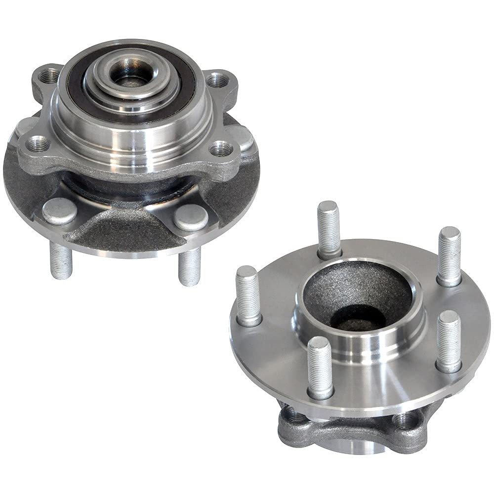 DRIVESTAR 513268 Front Wheel Hub & Bearing Assembly fits for Nissan 350Z 2003 04 05 06 07 08 09, for Infiniti G35 2003-2007 RWD only, 5 Lugs w/ABS(Pair)