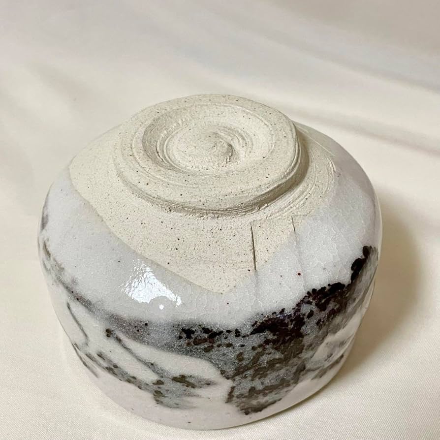 Amazon | 薫仙窯 抹茶茶碗 絵志野 白 瀬戸焼 美濃焼 茶道具