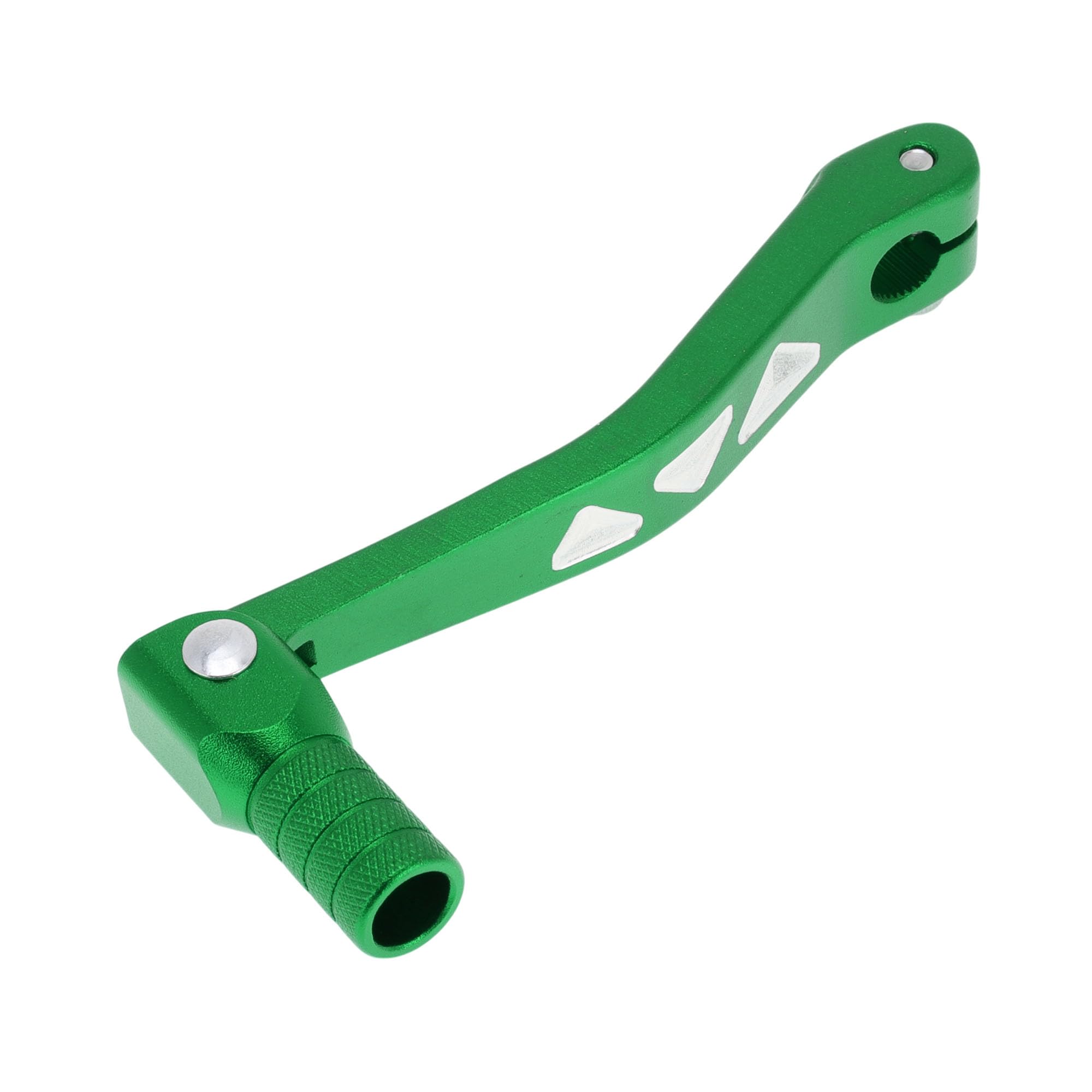 Levier de vitesse pliable TTR 50cc vert pour sortie moto