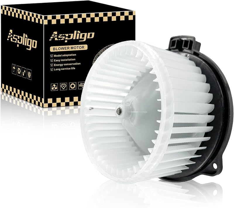 Motor do ventilador do ar-condicionado e aquecedor Aspligo 12 V para Acura MDX, Honda Accord, Odyssey e Pilot – 1 unidade
