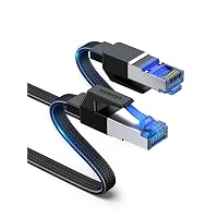 UGREEN Cat 8 Cavo Ethernet Rj45 40Gbps 2000MHz Cable Lan Internet Piatto Nylon ad