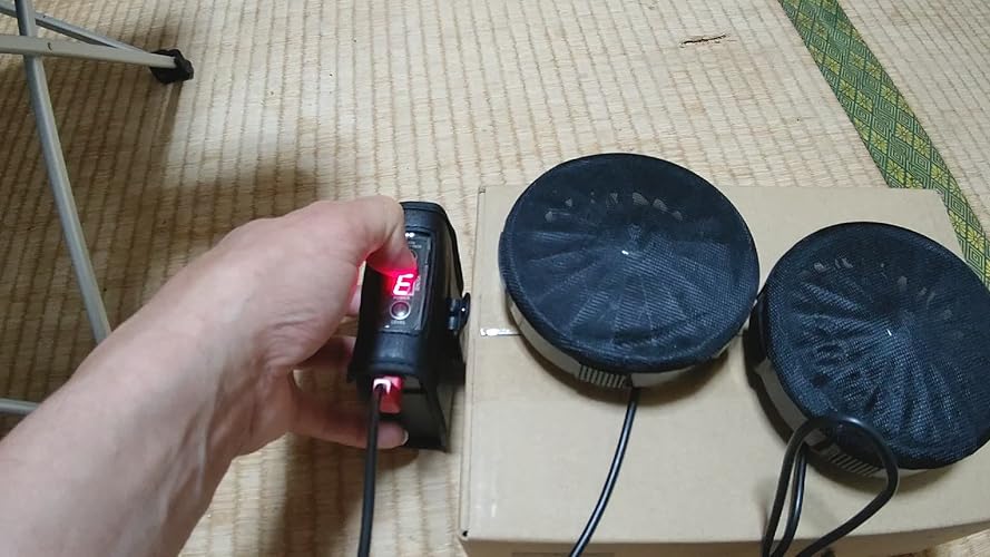 Amazon.co.jp: 空調服 76L/秒薄型ワンタッチファン新型14.4V