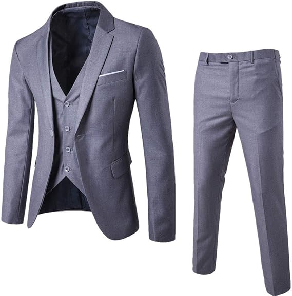simple wedding suit