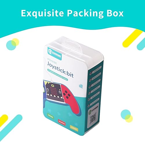 Miniatura 6 de ELECFREAKS microbit Game Joystick Mango de control inalámbrico por Microbit STEAM Education DIY controlador de programación gráfica (sin microbit)
