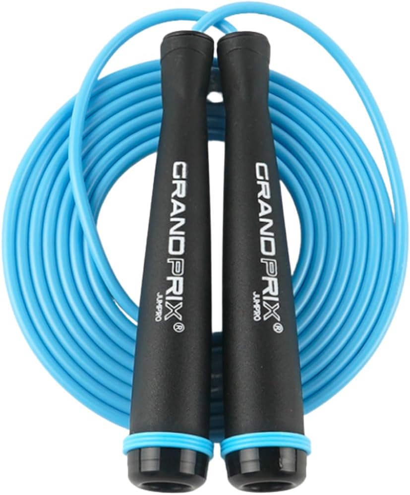 Speed Jump Rope for Men & Women (Grand Prix Speed Series) | Adjustable PVC Jump Rope for Fitness, Boxing & HIIT Workouts | Professional Skipping Rope | Made in Korea