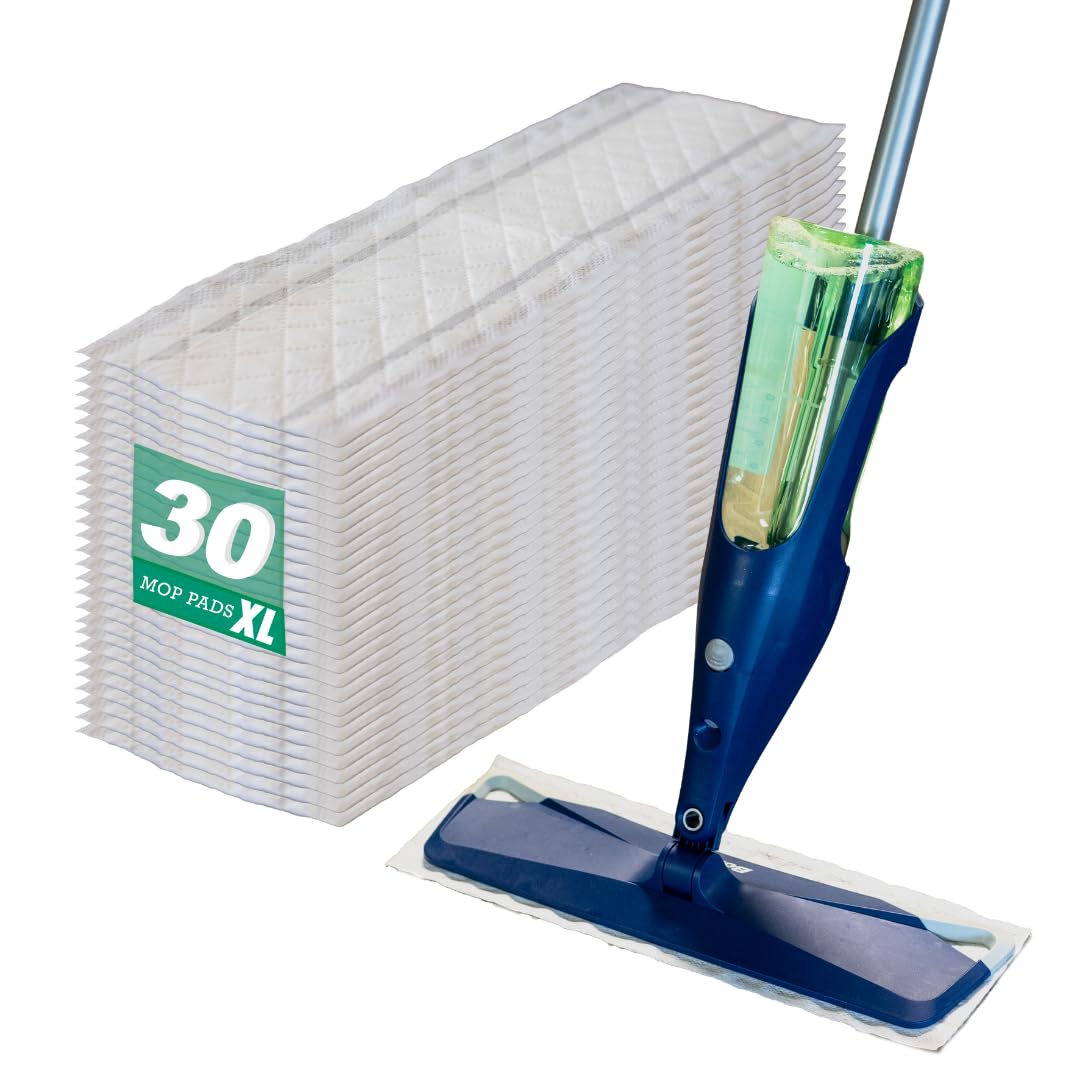 Amazon.com: Home Harmony Wide Disposable Mop Pads, Compatible with
