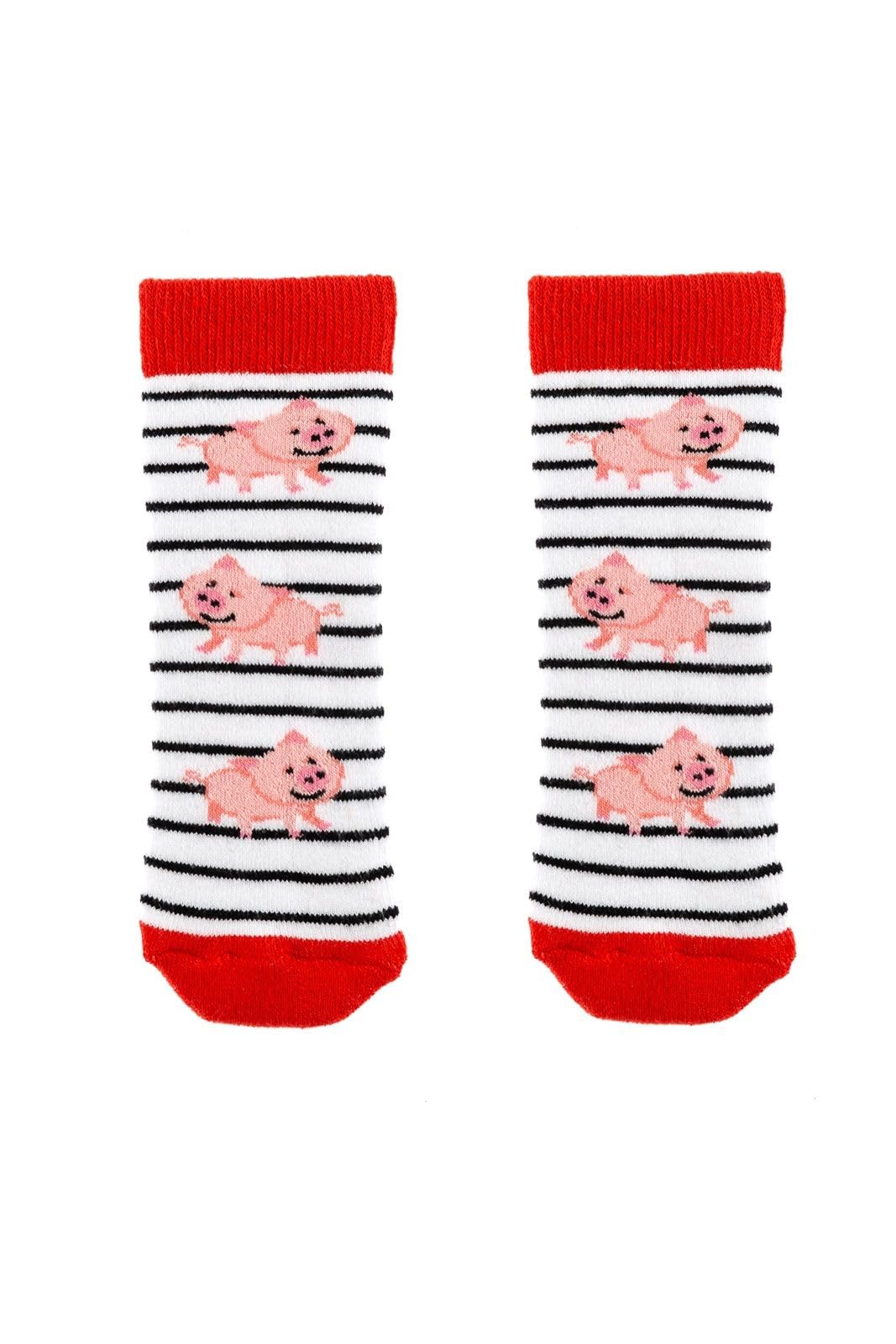 Squelch Piggies Thick & Cosy Welly Socks For Children - Perfect For Wellies, Hiking Or Skiing (Uk, Numeric, 4, 7, Regular, )