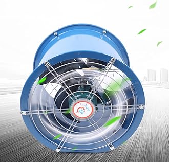 16 Inch 5400m³/H Exhaust Fan, Industrial Fan Extractor Ventilation Fan Wall Mount Ventilation and Cooling for Warehouse Workshop Kitchen and Construction Site