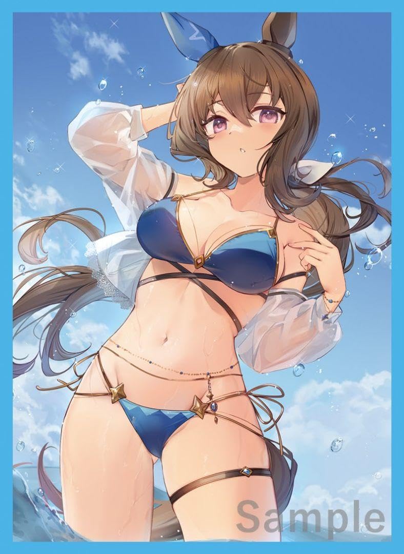 アドマイヤベガ 水着 ウマ娘 カードスリーブ プレイマット セット k_i Amazon.co.jp: ウマ娘 ヴィブロス 水着 カードスリーブ プレイ