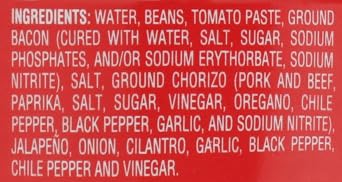 La Preferida Homestyle Beans, Mexican Style Pinto Side Dish, Ready to Eat Mexican Food, Traditional Bean Stew, Southwestern Style Recipe, Frijoles Charros, 15 Ounce (Pack of 3)