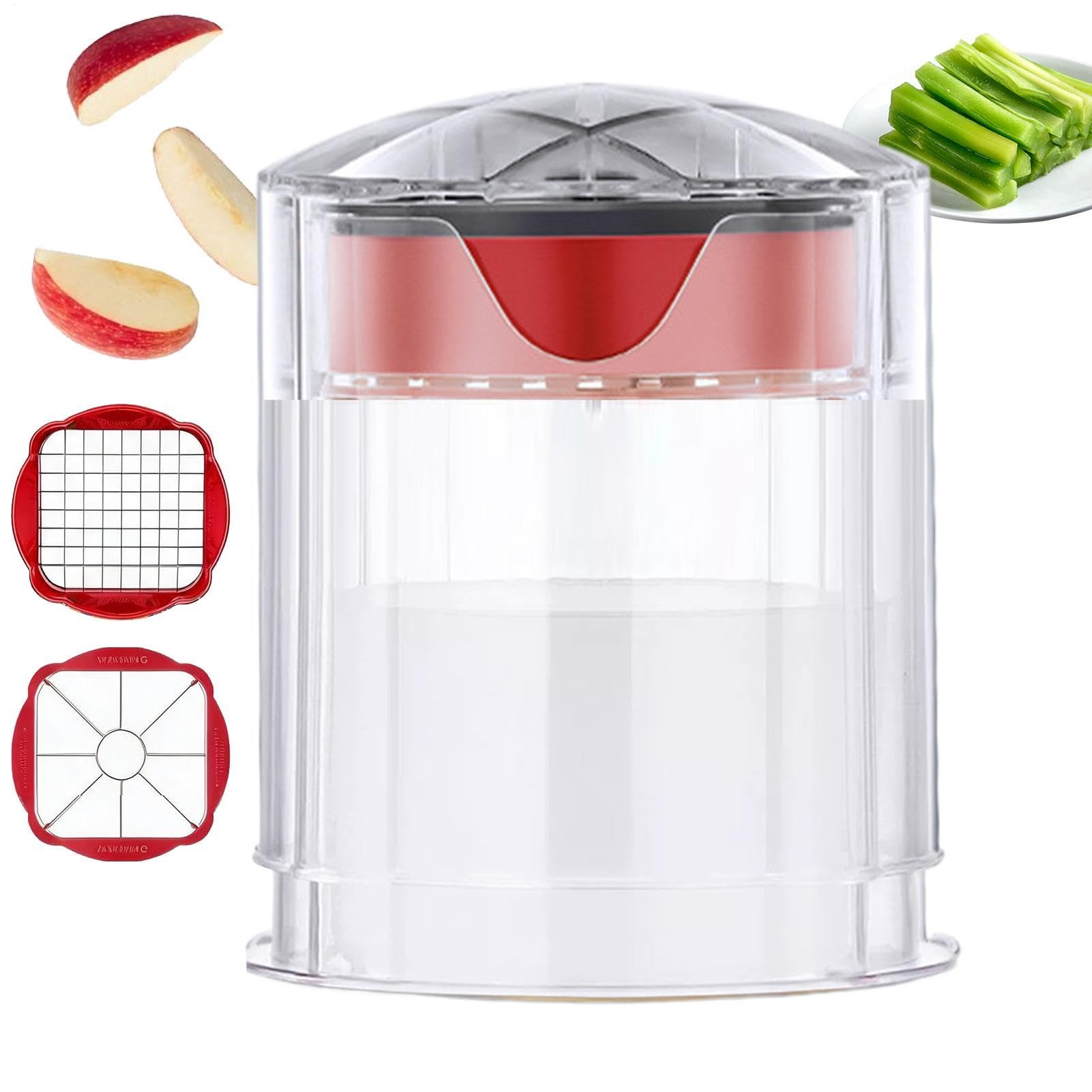 Cortador Y Picador Para Alimentos Máquina Manual De Prensa Cortadora Y | Cortador Manual Frutas Para Hogar Cocina Restaurante Apartamento Dormitorio Queso Patata Ajo