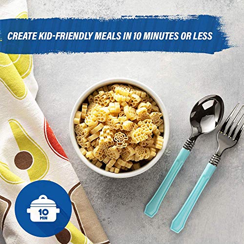 Chuster Animal Shaped Pasta Noodles | Kids Fun Zoo Animals Enriched Noodle Shapesfor Soups & Mac And Cheese | Cooks In 10 Minutes! | Egg-Free, Vegan, Non-Gmo, Kosher Pareve | 3-Pack (12Oz) Bulk #TOP5