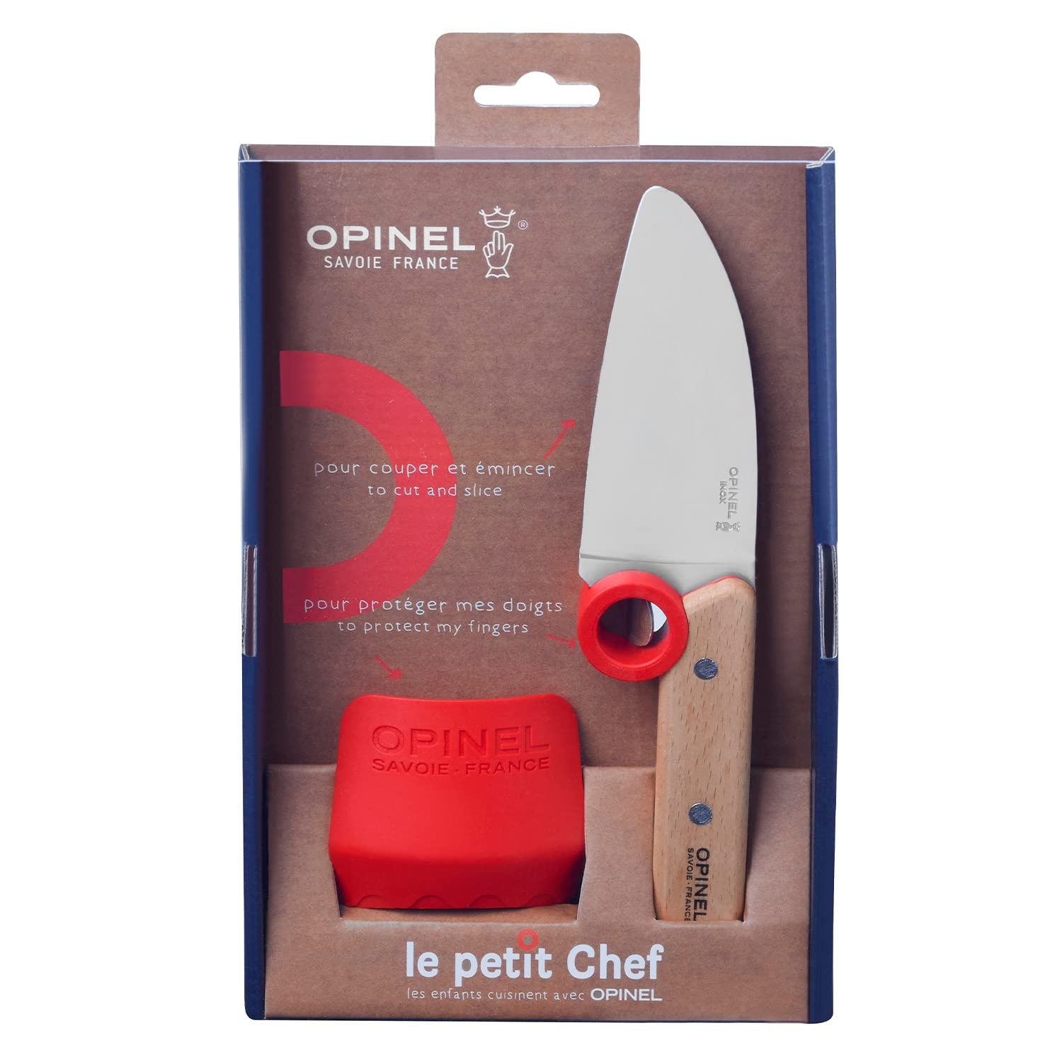 Amazon.com: Opinel Le Petit Chef Knife Set, Chef Knife with
