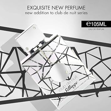 Armaf Club De Nuit Sillage For Unisex Eau de Parfum Spray, 3.6 Ounce