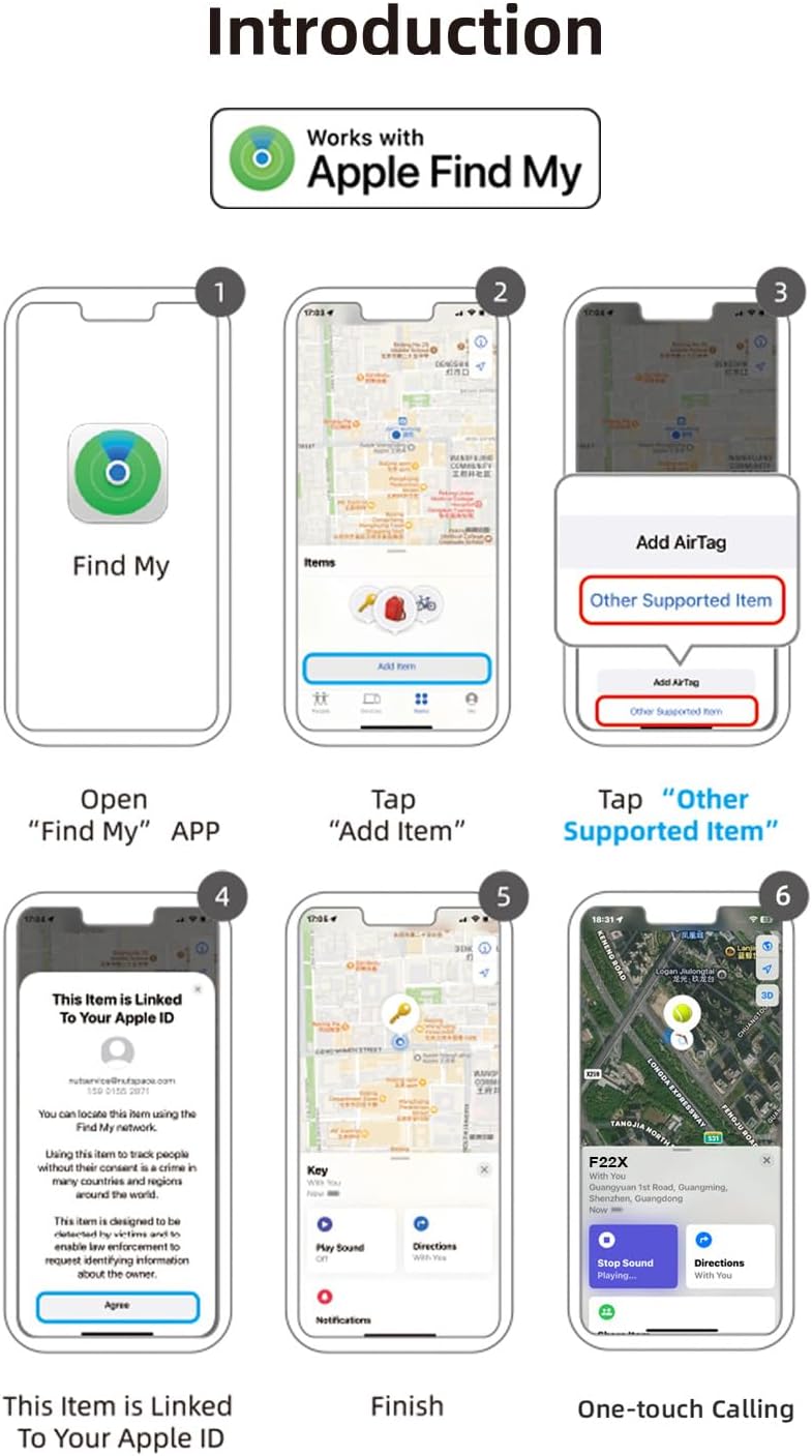 USB-C Rechargeable Bluetooth Tracker for Key and Pocket Location, Compatible with (Apple or Google), Works with iOS Find My or Google'S Find Hub App, Type-C Rechargeable Item Finder Tag